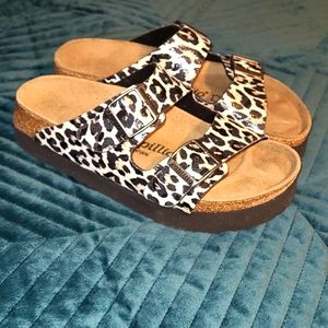 Birkenstock Papillio Arizona Leo White